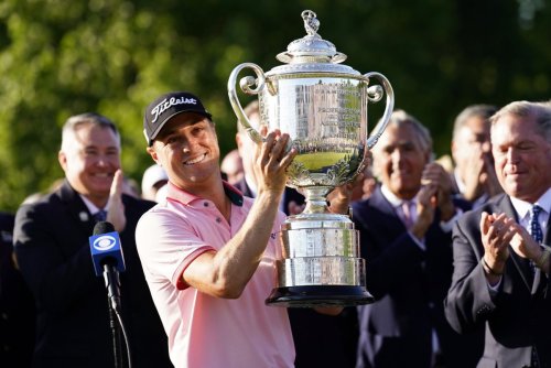 Golf: Thomas edges Zalatoris in playoff for PGA Championship title
