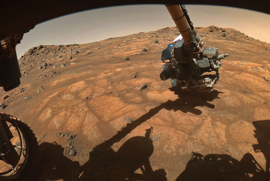Mars rock drilling begins after NASA's helicopter helps plan rover's route