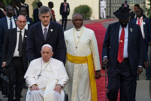 Pope Francis pushes back against anti-gay laws in visits with African leaders - UPI.com