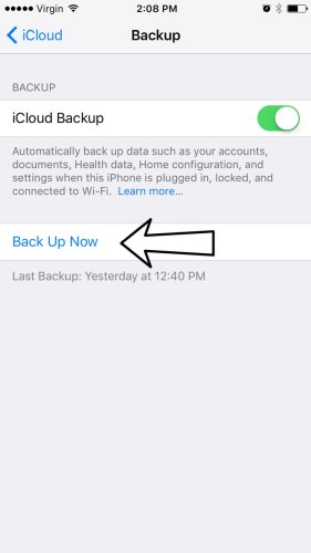 Back Up Your iPhone | UpPhone