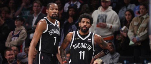 Kyrie Irving Reacts To The Nets Trading Kevin Durant: ‘I’m Just Glad That He Got Out Of There’