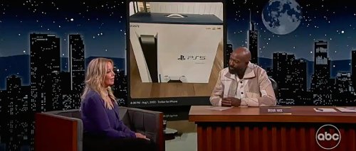 Desus Nice Asked Jeanie Buss About A Hacker Selling PS5s On Her Twitter While Guest Hosting ‘Jimmy Kimmel Live!’