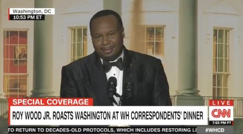 Roy Wood Jr. Roasted Tucker Carlson, Don Lemon, Clarence Thomas, And Mike Pence At The White House Correspondents’ Dinner