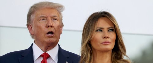 Donald Trump Reportedly Had A Meltdown When He Found Out Melania Was Watching CNN On Air Force One