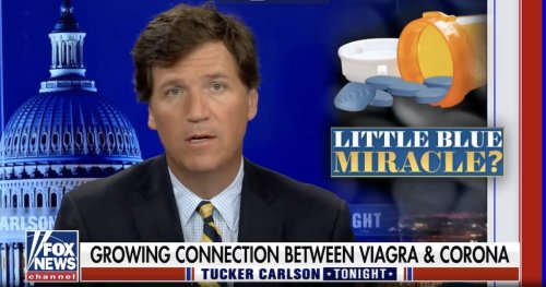 Viagra Is The New Ivermectin For Anti-Vaxxers Like Tucker Carlson