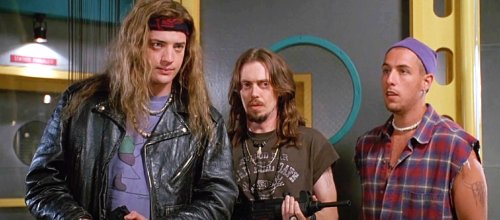 Adam Sandler Had To Fight The Director Of ‘Airheads’ (And Pauly Shore) To Get Brendan Fraser Cast In The Film