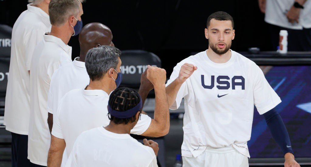 Team USA Flew To Tokyo Without Zach LaVine Who Is In COVID Protocols