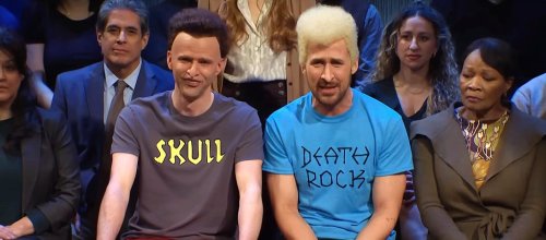 Ryan Gosling Basically Broke The Entire Cast Of ‘SNL’ With His Completely Random ‘Beavis And Butt-Head’ Sketch