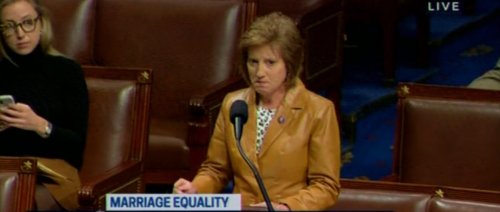 A Republican Congresswoman Turned Into A Sobbing Mess Because She Was So Upset Over A Bill To Protect Gay Marriage