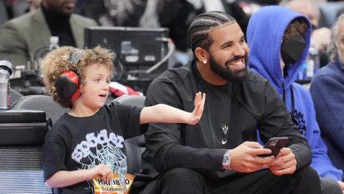 Drake’s Son Adonis Mimics LeBron James On The Basketball Court In An Adorable Video