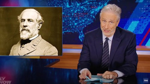 Jon Stewart Dunked All Over Trump’s Weird Gettysburg Address That Somehow Involved An… Irish Robert E. Lee?