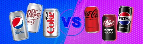 We Blind Taste Tested Diet Sodas Against Their Zero-Sugar Counterparts