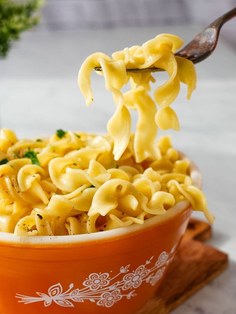 Creamy Amish Butter Noodles are Old Fashioned Goodness