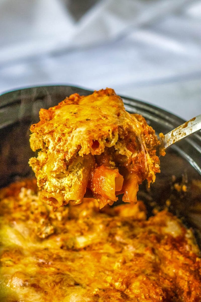 Crock Pot Baked Ziti is Effortless Comfort Food