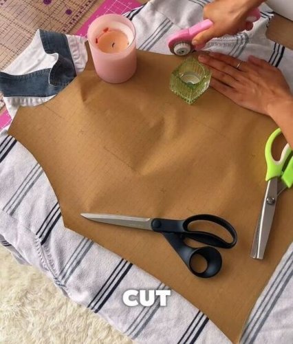 Upcycling a Men’s Polo Shirt!
