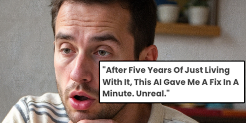His jaw clicked for five years. AI gave him a fix that worked in 60 seconds.