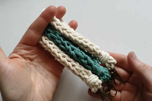 The Easiest Crochet Cord for Keychains, Gifts and More
