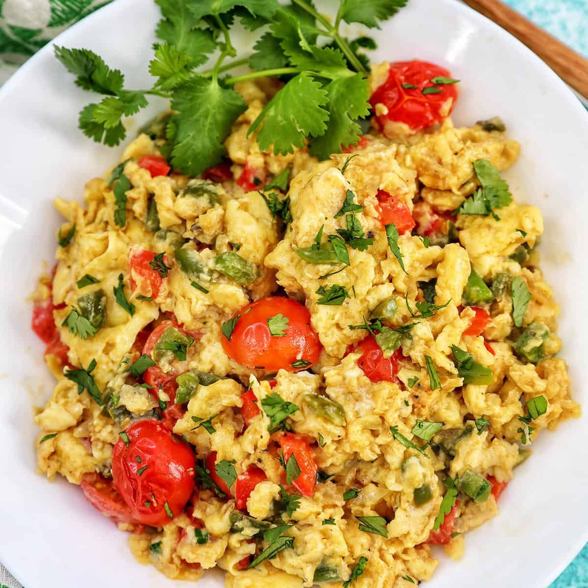 Egg Vegetable Scramble