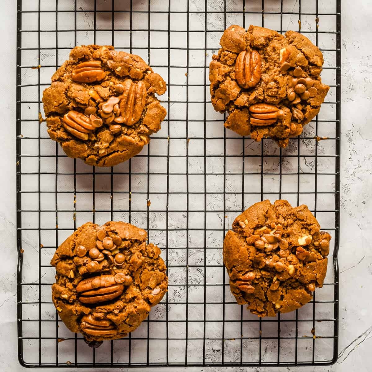 Pecan Chocolate Chip Cookies (with Brown Butter!) - Urban Farmie