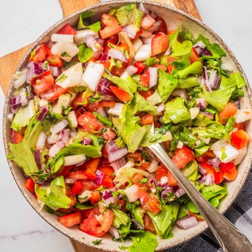 Easy Vegan Chopped Salad