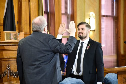 Brower Waxes Anti-Capitalist In First Council Speech