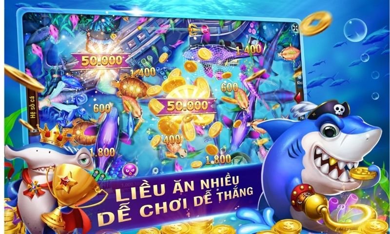 Bắn cá đổi thưởng đổi thẻ online uy tín | Siêu phẩm game online năm 2022 - cover