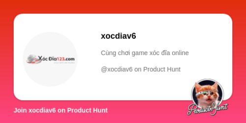 xocdiav6's profile on Product Hunt | Product Hunt