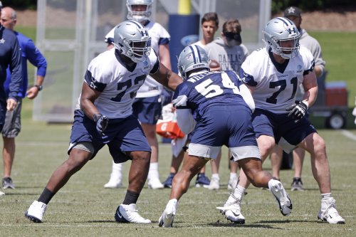 Cowboys' Zack Martin on rookie Tyler Smith learning dual OL roles: 'It'll be good for him'