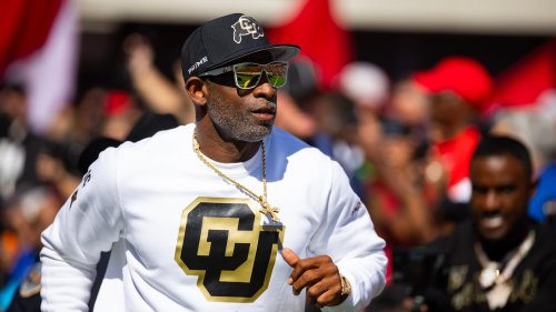 Deion Sanders responds to jersey retirement controversy at Colorado: 'Sore subject'
