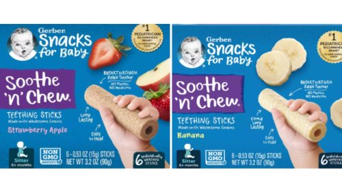 FDA shares reminder of recalled Gerber teething sticks after product still seen on shelves