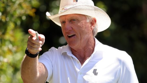 Greg Norman is haunting Augusta National. Here's what patrons thought of him at the Masters