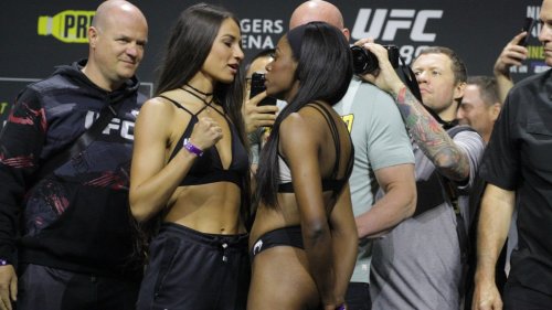 Photos: UFC 289 ceremonial weigh-ins and faceoffs