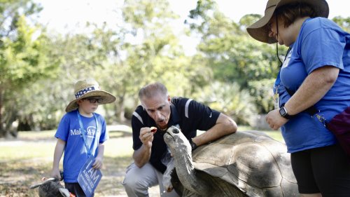 Meet the 6-year-old South Carolina boy who got to be a zookeeper for a day