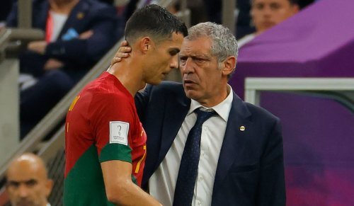 Portugal coach Fernando Santos really went and dropped Cristiano Ronaldo