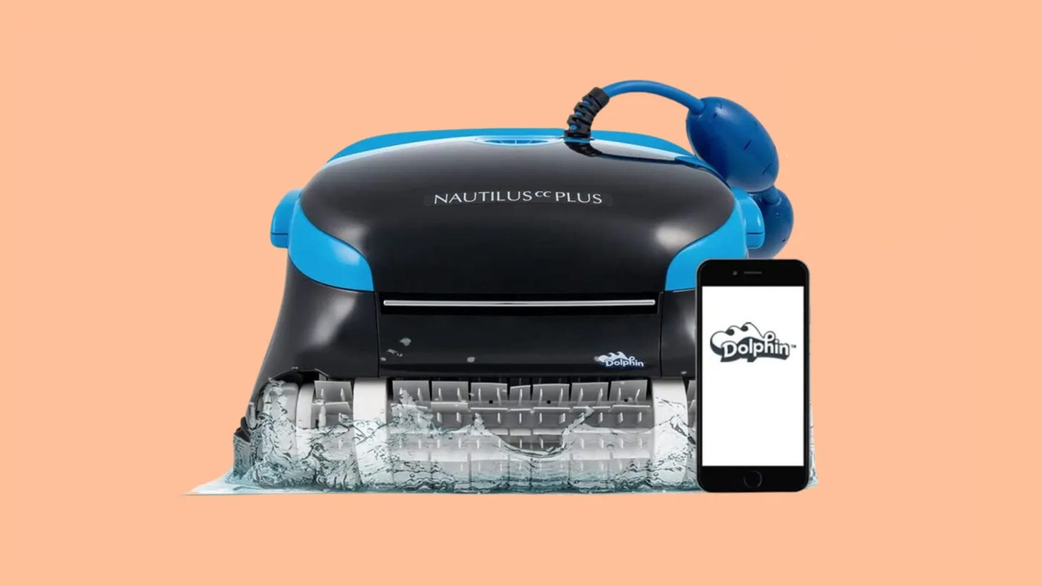 Our favorite Dolphin pool vacuum is $50 off at Amazon this summer
