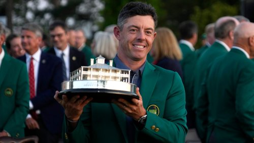 What protein bar was Rory McIlroy eating during the final round of the 2025 Masters?
