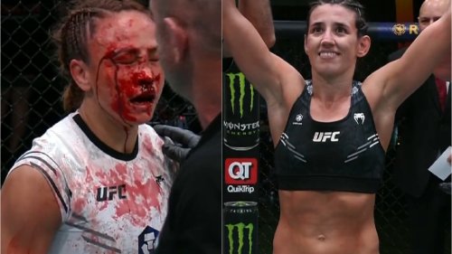 UFC Fight Night 228 video: Marina Rodriguez TKOs bloody Michelle Waterson-Gomez, calls out Tatiana Suarez