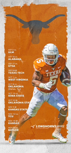 2022 Texas Longhorns Football Schedule: Downloadable Wallpaper | Flipboard