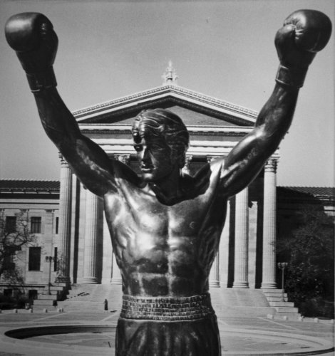 rocky balboa statue 49ers