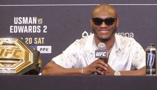 Kamaru Usman denies fame has got to him before UFC 278; wants to be 'bigger than Dwayne Johnson'