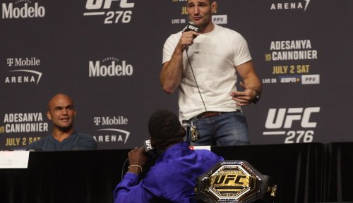 'Your Pornhub is just filled with cartoons': Sean Strickland, Israel Adesanya get in heated exchange at UFC 276 news conference