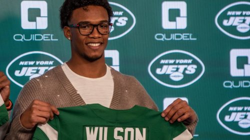 Jets quarterback Zach Wilson has high praise for former Ohio State receiver Garrett Wilson