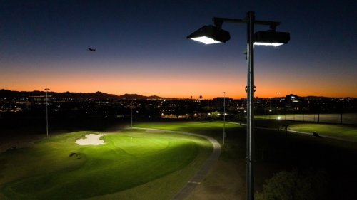 Grass Clippings, Arizona's first fully lit 18-hole golf course opens, sells out first weekend
