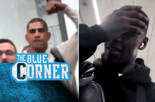 Video: See what happened when Alex Pereira ran into UFC rival Israel Adesanya at the airport