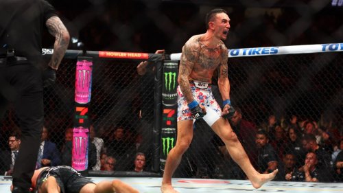 Joe Rogan calls Max Holloway's UFC 300 finish of Justin Gaethje 'the greatest knockout of all time'