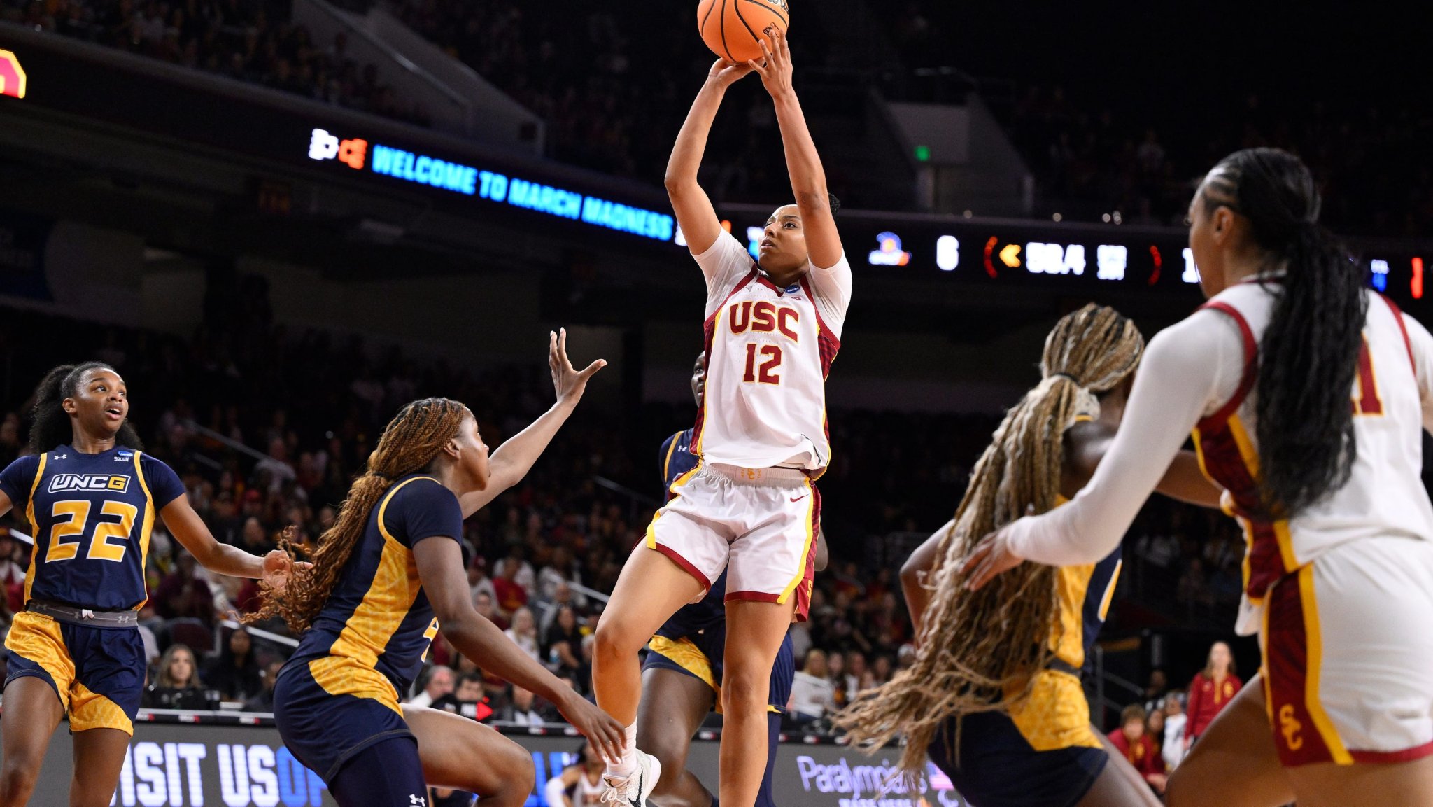JuJu Watkins injury update: Rolled ankle in USC March Madness game today