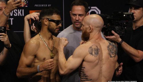 UFC 284 Video Yair Rodriguez Josh Emmett Final Faceoff For Interim 