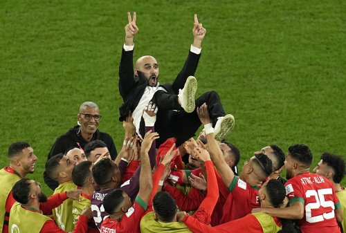 Morocco advance to World Cup quarterfinals as Spain forgets to kick ball into goal