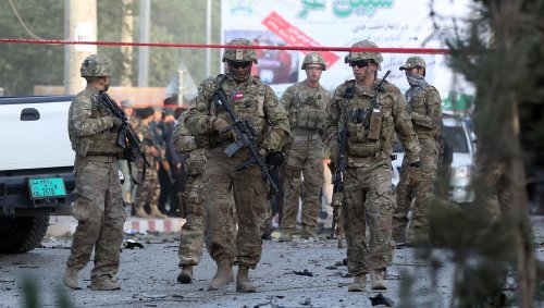 Gunmen in Afghan uniforms kill 2 U.S. troops at base