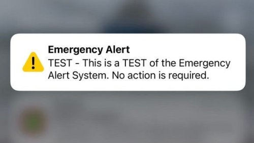 Conspiracy theories spread online about FEMA's alert test.